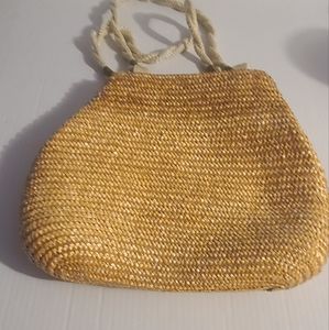 Straw like purse